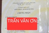 Cần bán đất đường Trần Văn Ơn - P. Hòa An - Cẩm Lệ - Đà Nẵng.